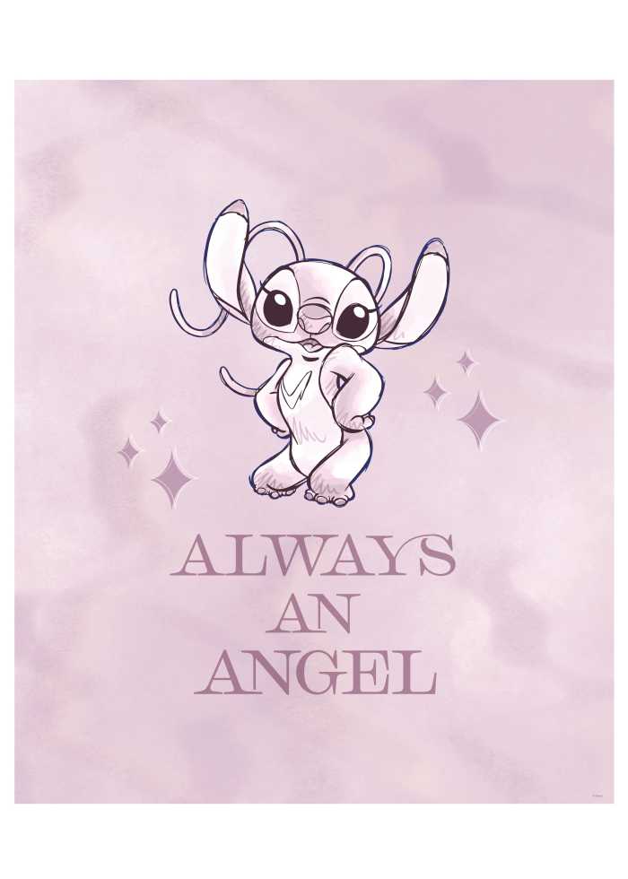 Poster d'art Disney Stitch Always an Angel