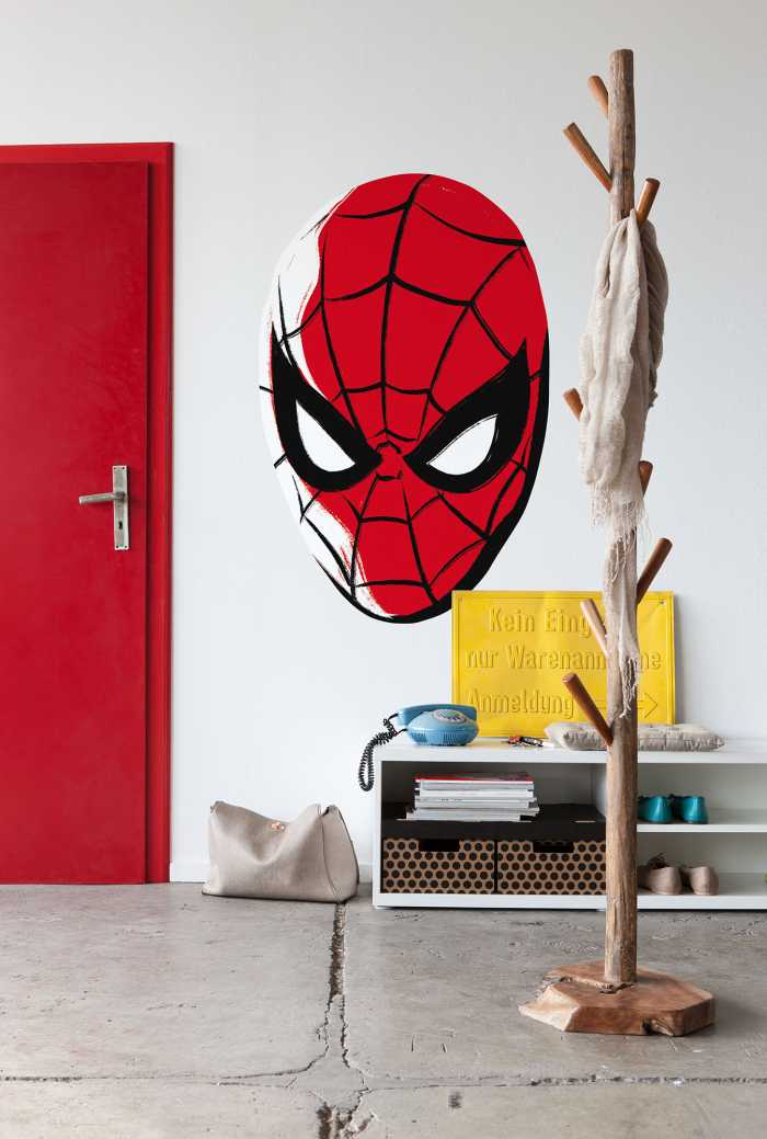 Photo murale autocollante Spider-Man Big Head