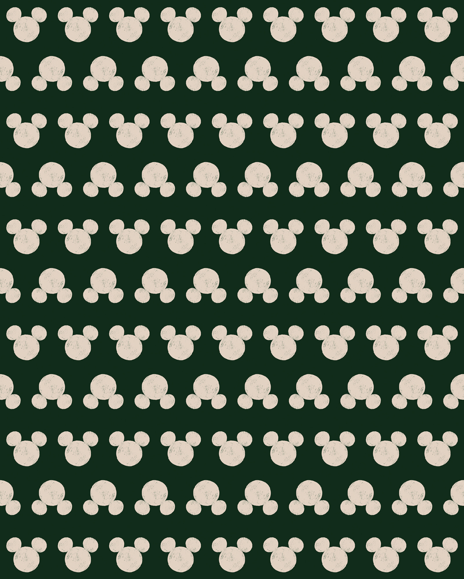 Disney Mickey Mouse Green Heads